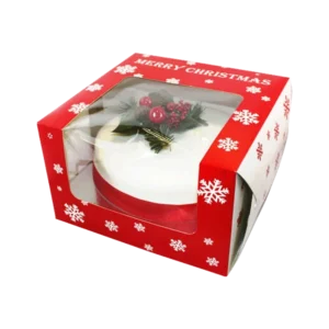 Premium Custom Christmas Cake Boxes in USA