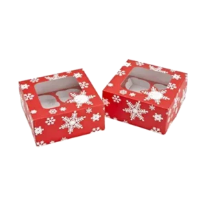 Premium Christmas Cupcake Boxes in the USA