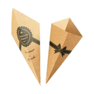 Premium Crepe Cone Packaging in the USA
