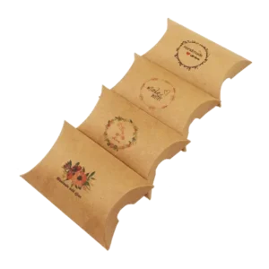 Premium Custom Kraft Pillow Boxes in USA - Image 2