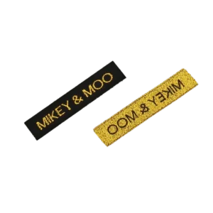 Premium Custom Text Woven Labels in the USA
